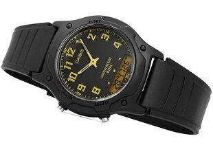 Zegarek Casio AW-49HE-1BVDF Dual time цена и информация | Мужские часы | 220.lv