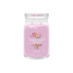 Yankee Candle Aromātiskā svece Signature glass large Hand Tied Blooms 567 g cena un informācija | Sveces un svečturi | 220.lv