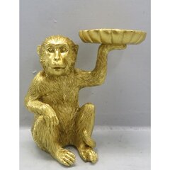 Deco Figurine Monkey Tealight Holder 11cm цена и информация | Детали интерьера | 220.lv