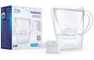 Ūdens filtra krūze Aqualogis Harmony, 2.6L cena un informācija | Ūdens filtri | 220.lv