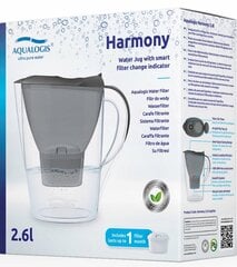 Ūdens filtra krūze Aqualogis Harmony, 2.6L cena un informācija | Ūdens filtri | 220.lv