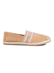 Zamszowe espadryle damskie beżowe Vinceza 81268-19 цена и информация | Женские туфли | 220.lv