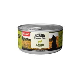 Acana Premium Pate Lamb беззерновой влажный корм для кошек, 85 г x 12 цена и информация | Консервы для котов | 220.lv