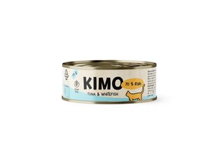 Kimo Tuna&Whitefish влажный корм для кошек, 70 г x 24 цена и информация | Консервы для котов | 220.lv