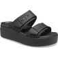 Crocs™ Brooklyn Sandal Low Wedge Women's 166843 cena un informācija | Sieviešu sandales | 220.lv