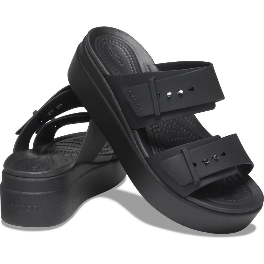 Crocs™ Brooklyn Sandal Low Wedge Women's 166843 cena un informācija | Sieviešu sandales | 220.lv