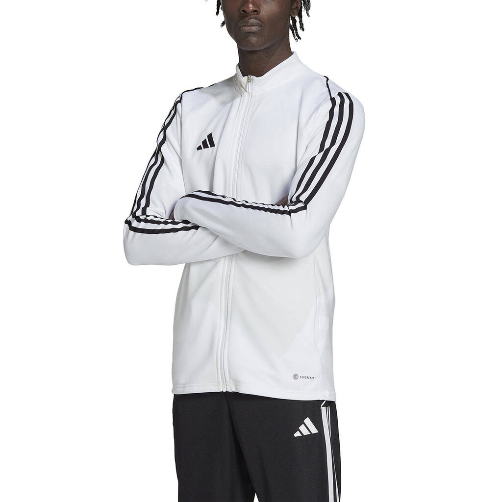 Bluza męska adidas Tiro 23 League Training Track Top biała HS3501 cena un informācija | Vīriešu džemperi | 220.lv