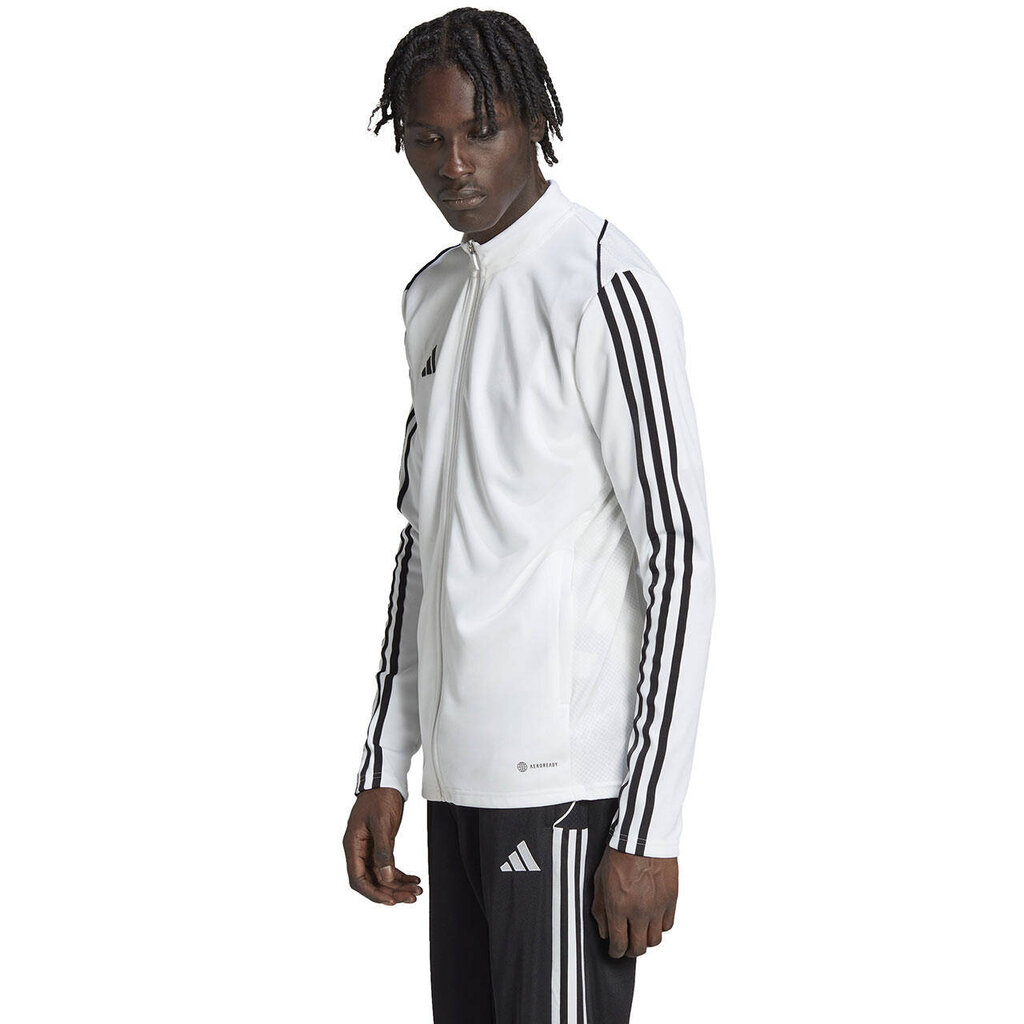 Bluza męska adidas Tiro 23 League Training Track Top biała HS3501 cena un informācija | Vīriešu džemperi | 220.lv