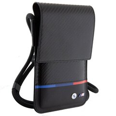 Torebka BMW BMOWBPUCARTCBK Wallet Bag czarny|black Carbon Tricolor Line BMOWBPUCARTCBK цена и информация | Женские сумки | 220.lv