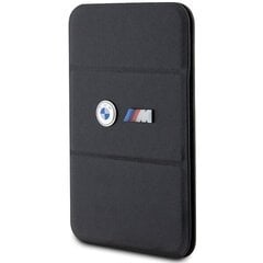 BMW Wallet Card Slot Stand BMWCSMMPGK czarny|black MagSafe M Edition Collection BMWCSMMPGK цена и информация | Женские сумки | 220.lv