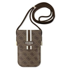 Guess Torebka GUOWBP4RPSW brązowy|brown 4G Stripes GUOWBP4RPSW cena un informācija | Sieviešu somas | 220.lv