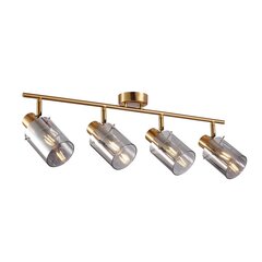 Italux griestu lampa Sardo SPL-5581-4-BRO-SG cena un informācija | Griestu lampas | 220.lv