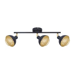 Italux griestu lampa Savio SPL-27357-3-BK-GD cena un informācija | Griestu lampas | 220.lv