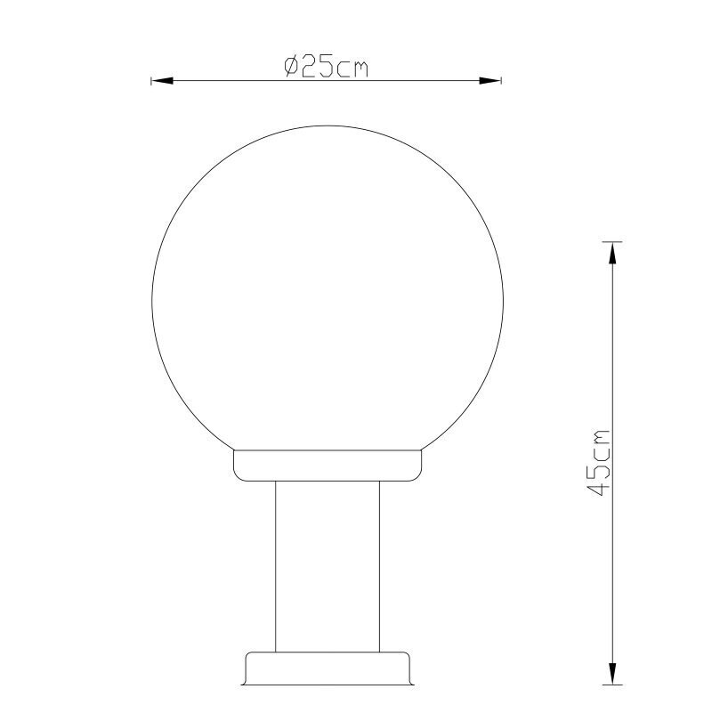 Āra apgaismojums G.Lux GH-062-450-BL цена и информация | Āra apgaismojums | 220.lv