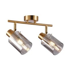 Italux griestu lampa Sardo SPL-5581-2-BRO-SG цена и информация | Потолочные светильники | 220.lv