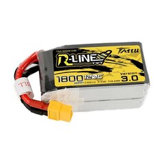 Tattu R-line versija 3.0 1800mAh 14,8v 120c 4S1p XT60 cena un informācija | Smart ierīces un piederumi | 220.lv