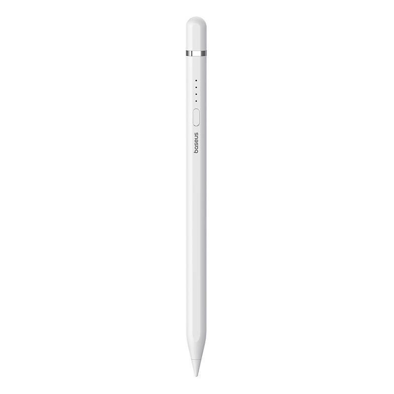 BASEUS gludas rakstīšanas kapacitatīvs Stylus Writing 2 Lite LED (aktīvā versija + kabelis no USB A līdz tipa C) 130 mAh balts P80015806211-03/BS-PS028 cena un informācija | Citi aksesuāri planšetēm un e-grāmatām | 220.lv