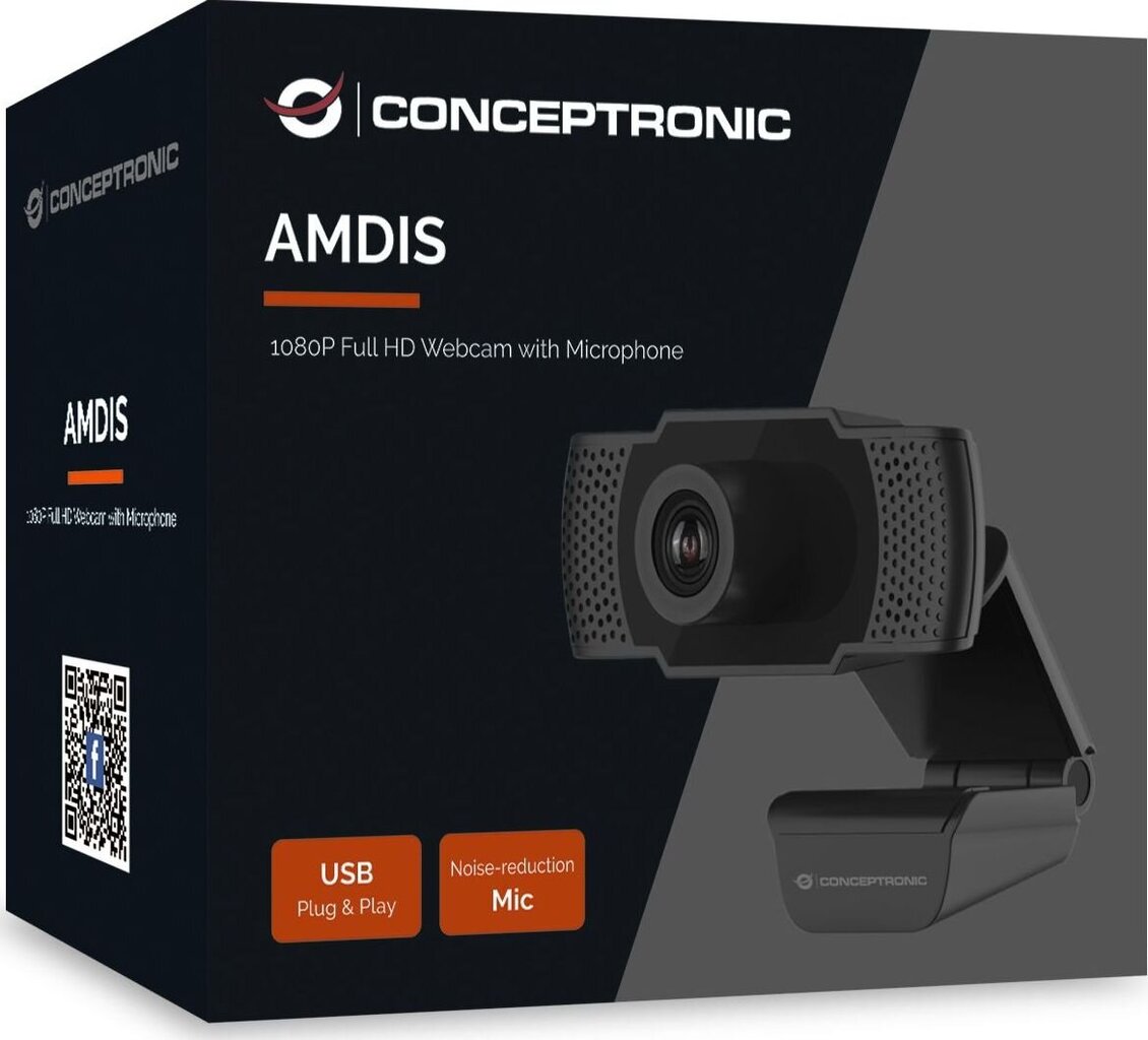 Conceptronic AMDIS01B цена и информация | Datoru (WEB) kameras | 220.lv