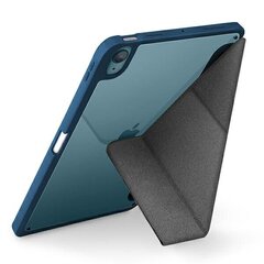 UNIQ etui Moven iPad Air 10.9 (2022|2020) Antimicrobial niebieski|carpi blue cena un informācija | Somas, maciņi | 220.lv