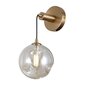 Iitalux sienas lampa Perlos WL-54456-1-HB-AMB cena un informācija | Sienas lampas | 220.lv