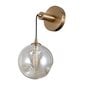 Iitalux sienas lampa Perlos WL-54456-1-HB-AMB cena un informācija | Sienas lampas | 220.lv