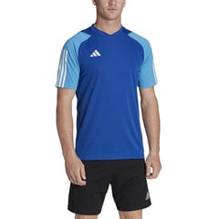 Koszulka męska adidas Tiro 23 Competition Jersey niebieska HU1296 58099-283 цена и информация | Мужские футболки | 220.lv