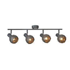 Italux griestu lampa Harley SPL-3480-4-GR-GD cena un informācija | Griestu lampas | 220.lv