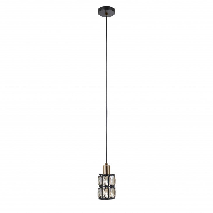 Italux piekaramā lampa Menfi PND-44236-1-BK-GD cena un informācija | Lustras | 220.lv