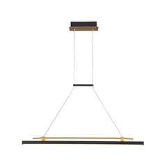 Italux piekaramā lampa Merlot PND-54638F-16W-3K-BK-GD cena un informācija | Piekaramās lampas | 220.lv