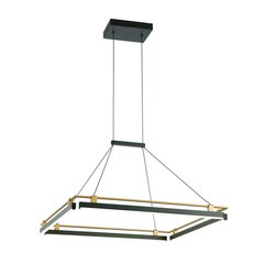 Italux piekaramā lampa Merlot PND-54638S-44W-3K-BK-GD цена и информация | Люстры | 220.lv