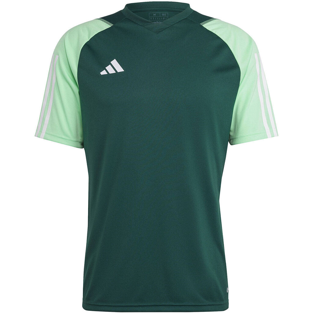 Koszulka męska adidas Tiro 23 Competition Jersey zielona HU1297 58577-283 цена и информация | Vīriešu T-krekli | 220.lv