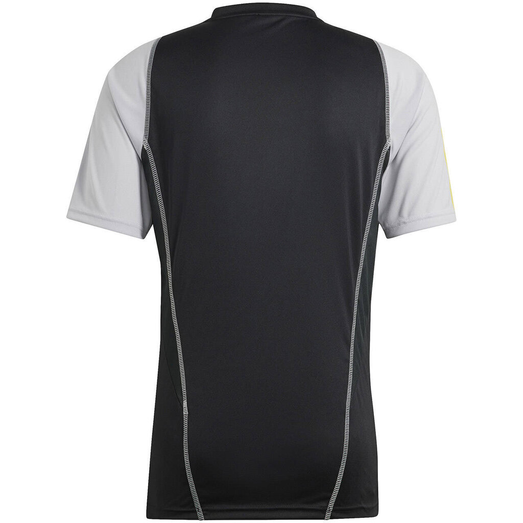 Koszulka męska adidas Tiro 23 Competition Jersey czarno-szara HU1295 58771-283 цена и информация | Sporta apģērbs vīriešiem | 220.lv