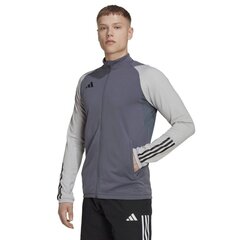 Bluza męska adidas Tiro 23 Competition Training szara HP1908 59128-283 cena un informācija | Vīriešu jakas | 220.lv