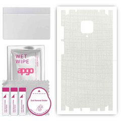 Apgo White Fabric Wrap cena un informācija | Ekrāna aizsargstikli | 220.lv