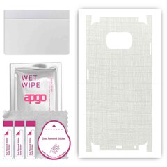 Apgo White Fabric Wrap cena un informācija | Ekrāna aizsargstikli | 220.lv