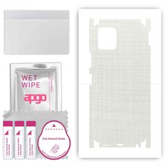 Apgo White Fabric Wrap cena un informācija | Ekrāna aizsargstikli | 220.lv