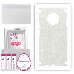 Apgo White Fabric Wrap cena un informācija | Ekrāna aizsargstikli | 220.lv