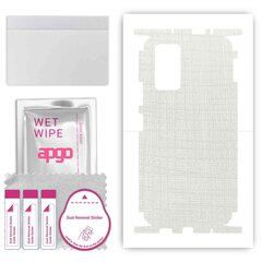 Apgo White Fabric Wrap cena un informācija | Ekrāna aizsargstikli | 220.lv