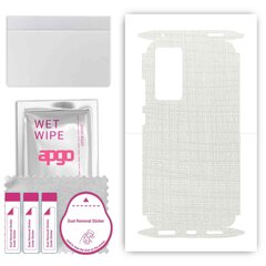 Apgo White Fabric Wrap cena un informācija | Ekrāna aizsargstikli | 220.lv