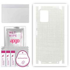 Apgo White Fabric Wrap cena un informācija | Ekrāna aizsargstikli | 220.lv