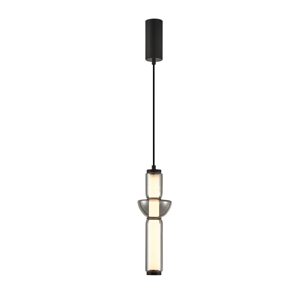 Italux piekaramā lampa Bruni PND-27372-1-19W-BK cena un informācija | Lustras | 220.lv