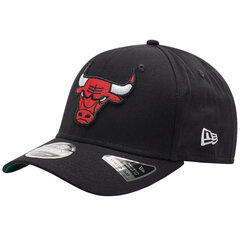 czapka z daszkiem męska New Era 9FIFTY Chicago Bulls NBA Stretch Snap Cap 60240588 59243-259 cena un informācija | Vīriešu cepures, šalles, cimdi | 220.lv
