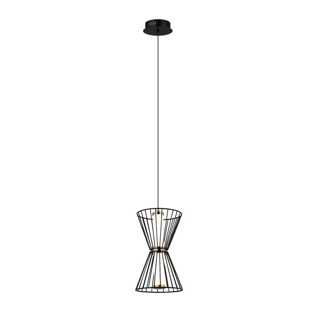 Italux piekaramā lampa Sanke PND-63849-2-BK cena un informācija | Lustras | 220.lv