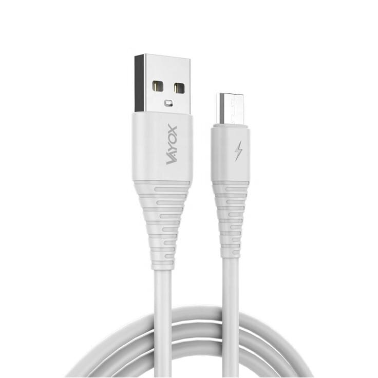 Vayox VA0055, USB - mikro USB, 1 m cena un informācija | Savienotājkabeļi | 220.lv