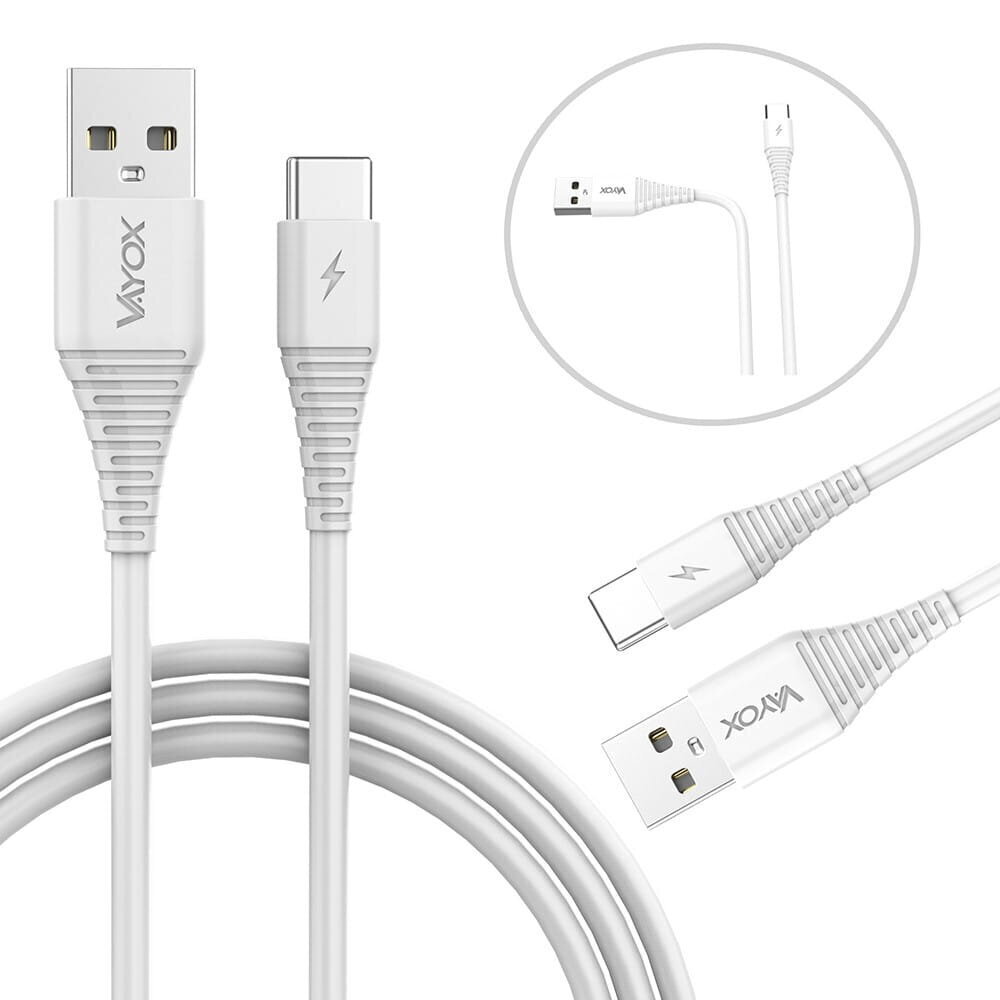 Vayox VA0056, USB - USB C, 1 m cena un informācija | Savienotājkabeļi | 220.lv