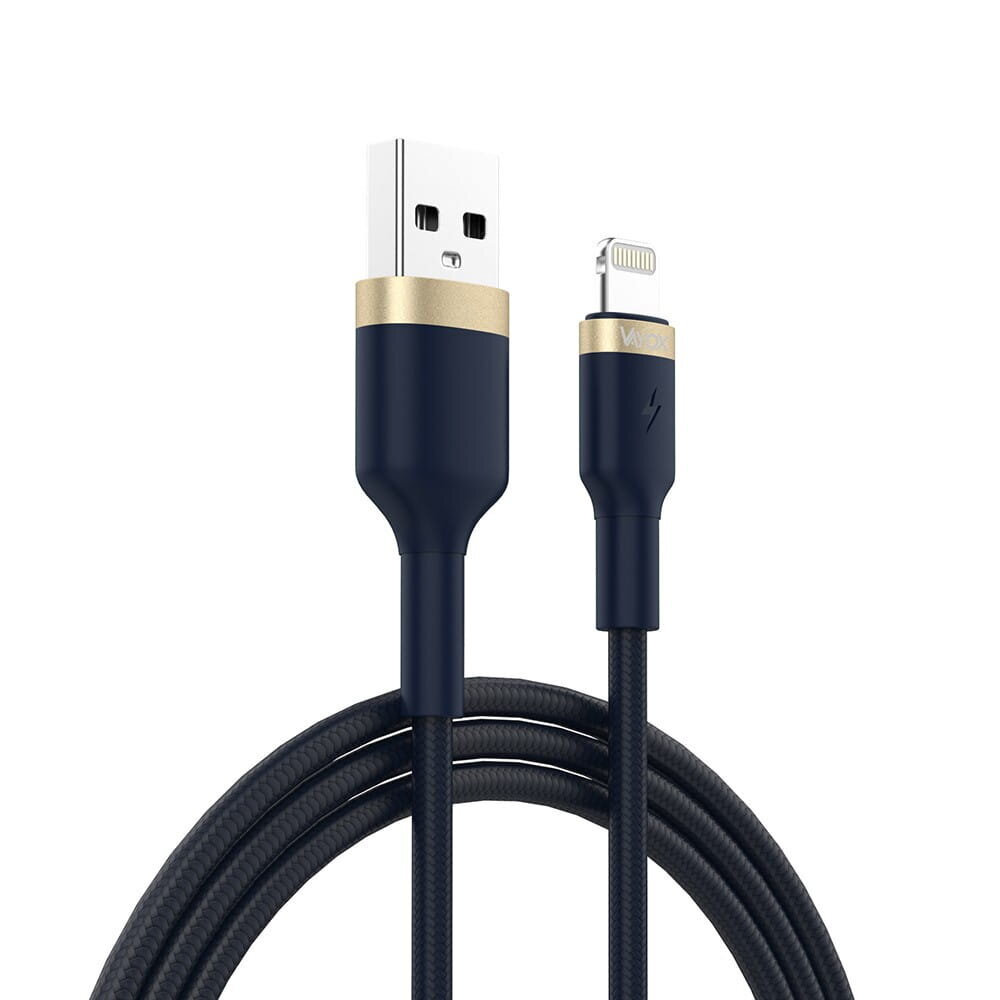 Vayox VA0060, USB - Lightning, 1 m cena un informācija | Savienotājkabeļi | 220.lv