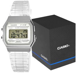 Zegarek Damski CASIO F-91WS-7EF cena un informācija | Sieviešu pulksteņi | 220.lv