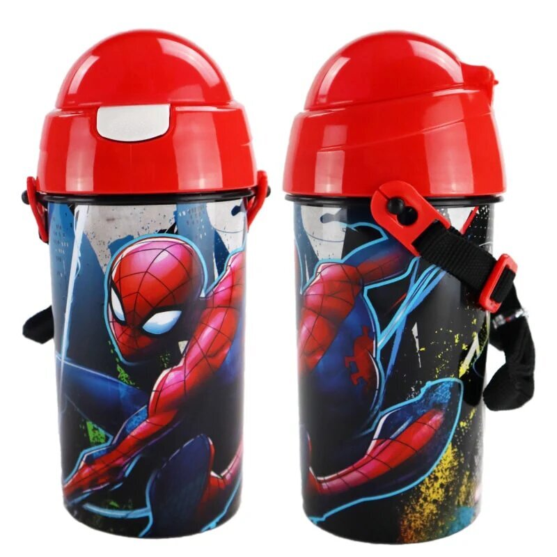 Ūdens pudele bērniem Spiderman, 500ml цена и информация | Ūdens pudeles | 220.lv