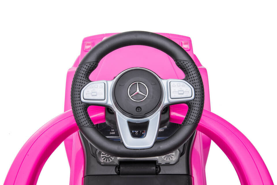 Stumjamā mašīna Mercedes g350d, rozā cena un informācija | Rotaļlietas zīdaiņiem | 220.lv