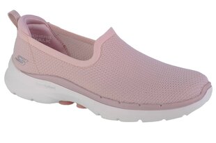 buty sneakers damskie Skechers Go Walk 6 - Clear Virtue 124505-MVE 59961-H cena un informācija | Sporta apavi sievietēm | 220.lv